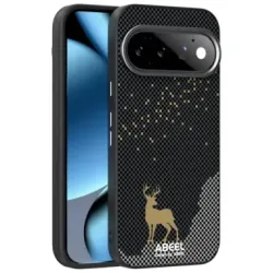 Coque Google Pixel 11 Pro ABEEL magnétique cerf doré