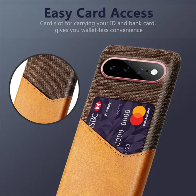 Coque Google Pixel 11 / 11 Pro textile avec étui carte