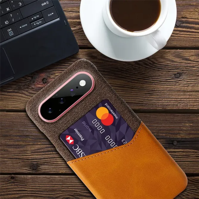 Coque Google Pixel 11 / 11 Pro textile avec étui carte