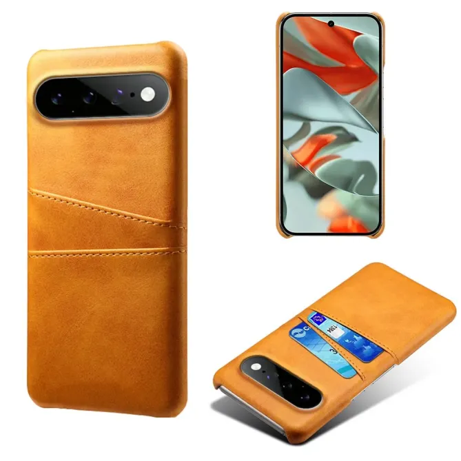 Coque Google Pixel 11 Pro XL grainée à deux compartiments cartes