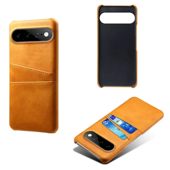 Coque Google Pixel 11 Pro XL grainée à deux compartiments cartes