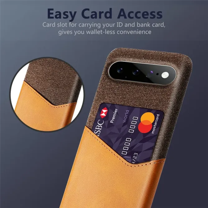 Coque Google Pixel 11 Pro XL textile avec étui carte