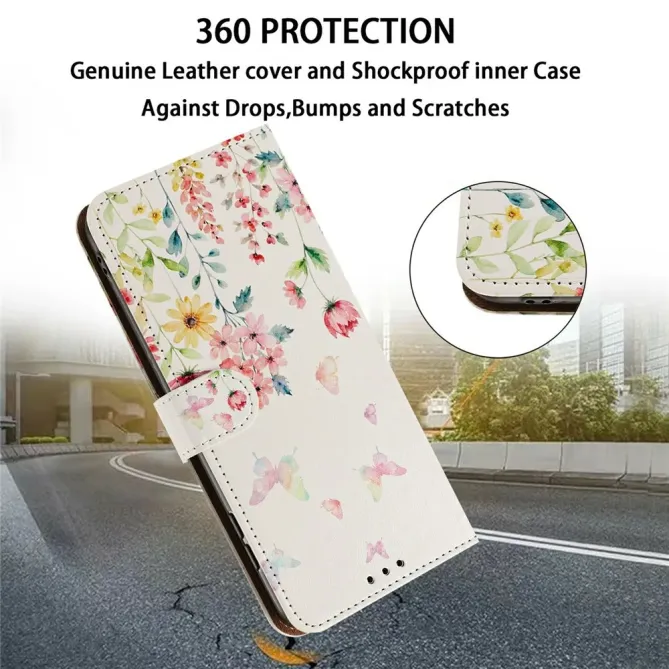 Housse Google Pixel 11 Pro XL Papillons et fleurs