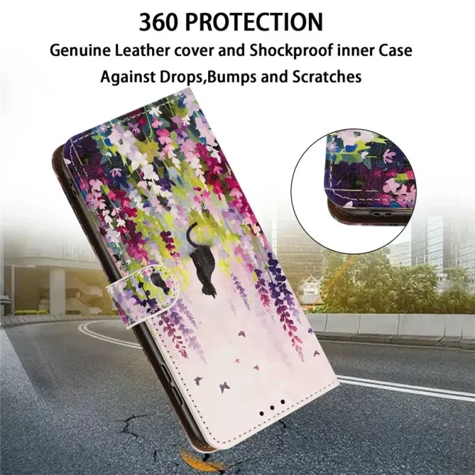 Housse Google Pixel 11 Pro XL Chat dans les fleurs