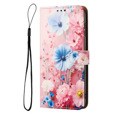 Housse Google Pixel 11 Pro XL Fleurs bleues