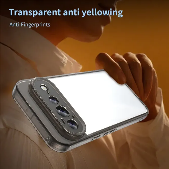 Coque Google Pixel 11 Pro transparente anti-jaunissement
