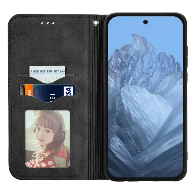 Housse Google Pixel 11 / 11 Pro grainée avec deux rangements cartes