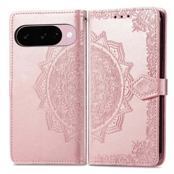 Housse Google Pixel 11 / 11 Pro mandala avec dragonne