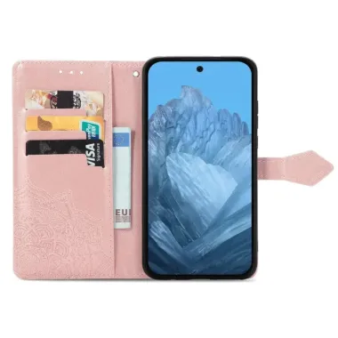 Housse Google Pixel 11 / 11 Pro mandala avec dragonne