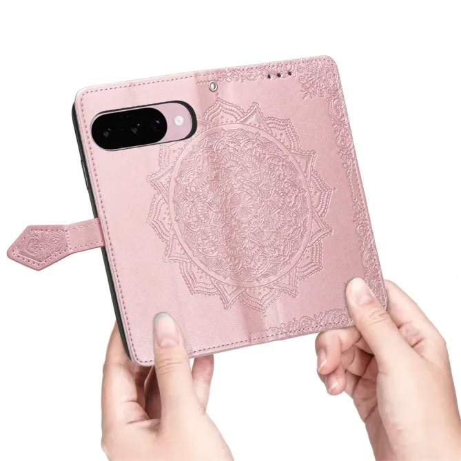 Housse Google Pixel 11 / 11 Pro mandala avec dragonne