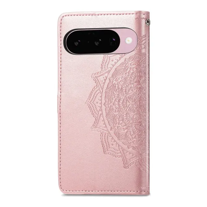 Housse Google Pixel 11 / 11 Pro mandala avec dragonne