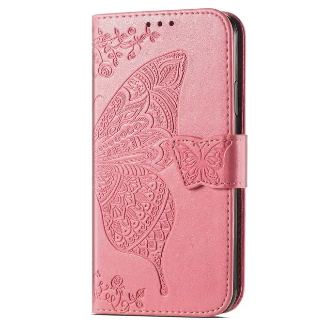 Housse Google Pixel 11 / 11 Pro papillon embossé avec dragonne