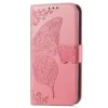 Housse Google Pixel 11 / 11 Pro papillon embossé avec dragonne
