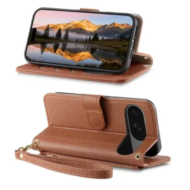 Housse Google Pixel 11 / 11 Pro multirangement zippée avec bandoulière
