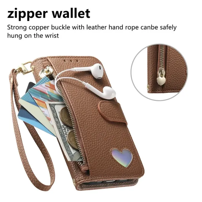 Housse Google Pixel 11 / 11 Pro multirangement zippée avec bandoulière
