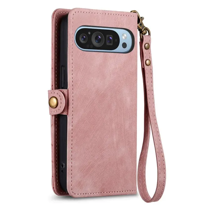 Housse Google Pixel 11 / 11 Pro géométrique avec poche zippée