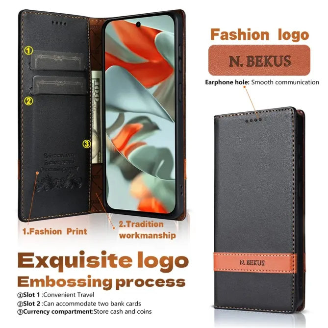 Housse Google Pixel 11 / 11 Pro N.BEKUS P5 bicolore anti-RFID