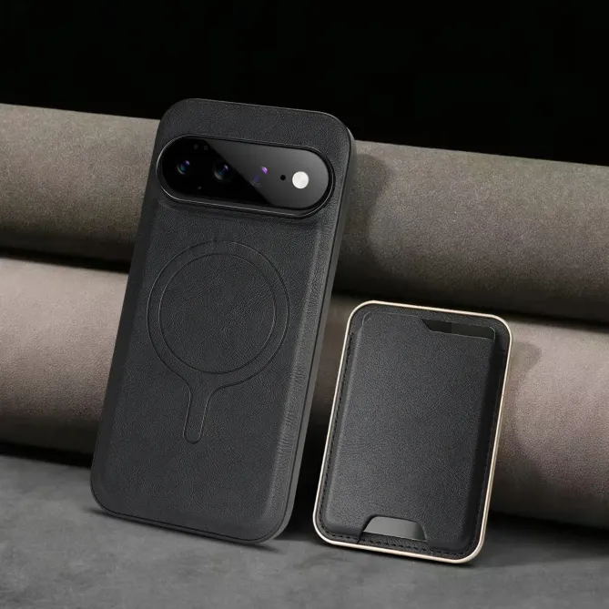 Coque Google Pixel 11 magnétique fine avec porte-cartes 3 cartes