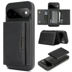 Coque Google Pixel 11 Pro XL magnétique avec étui cartes trois volets
