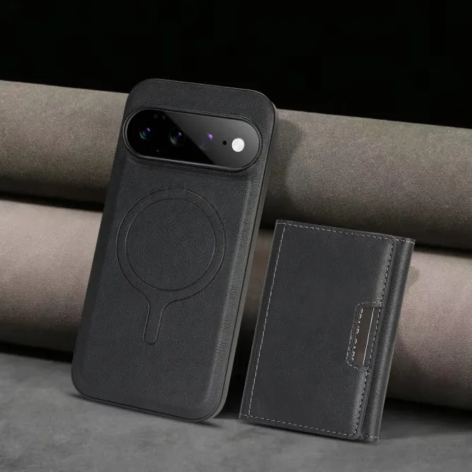 Coque Google Pixel 11 Pro XL magnétique avec étui cartes trois volets