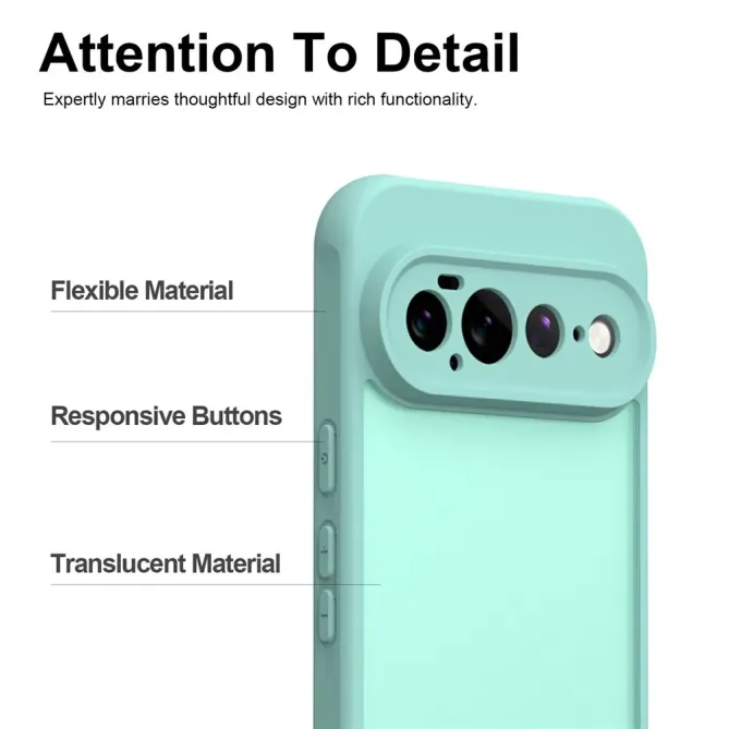 Coque Google Pixel 11 Pro XL mate antichoc en TPU et polycarbonate