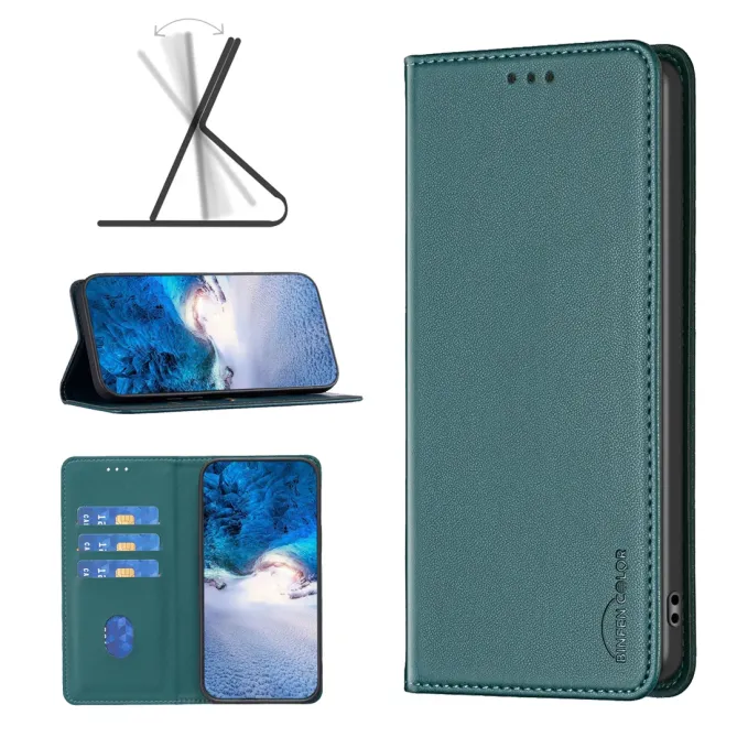 Housse Google Pixel 11 / 11 Pro BINFEN COLOR BF18 avec porte-cartes et support