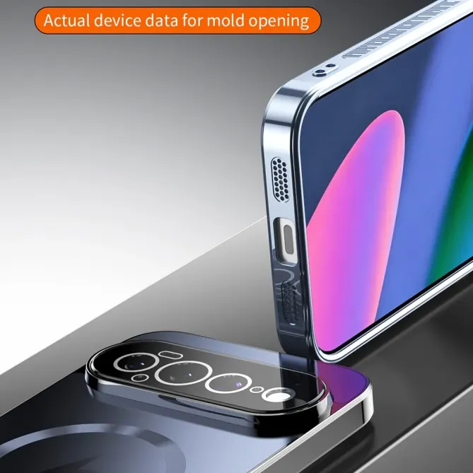 Coque Google Pixel 11 Pro magnétique antichoc en TPU, polycarbonate et métal