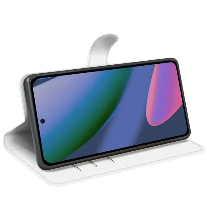 Housse Google Pixel 11 Pro XL grain litchi avec rangements cartes et support