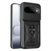 Coque Google Pixel 11 / 11 Pro avec cache caméra coulissant et support