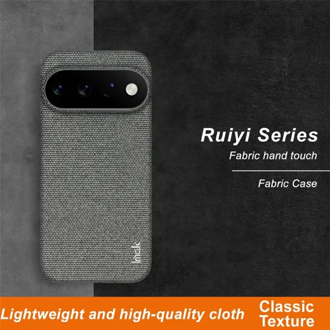 Coque Google Pixel 11 Pro XL IMAK Ruiyi textile à dos rigide
