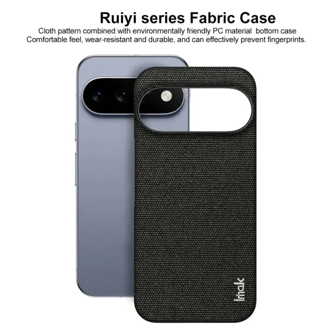Coque Google Pixel 11 Pro XL IMAK Ruiyi textile à dos rigide
