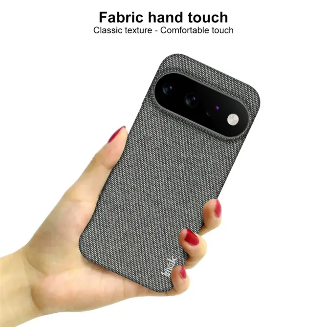 Coque Google Pixel 11 Pro XL IMAK Ruiyi textile à dos rigide