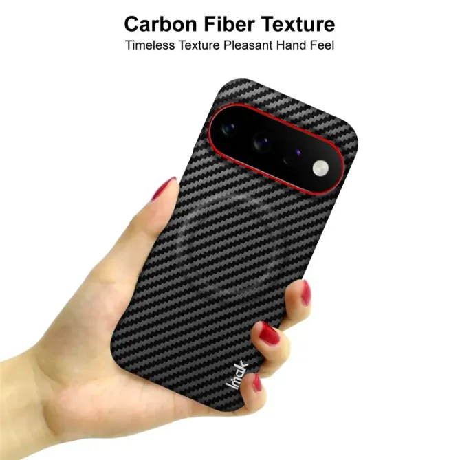 Coque Google Pixel 11 Pro XL IMAK Ruiyi magnétique texture carbone