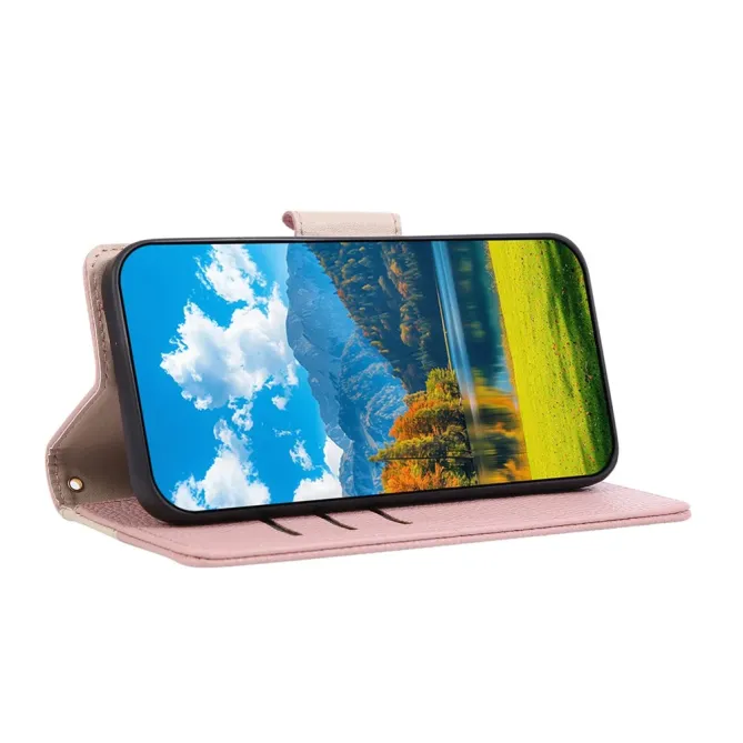 Housse Google Pixel 11 Pro zippée bicolore avec dragonne