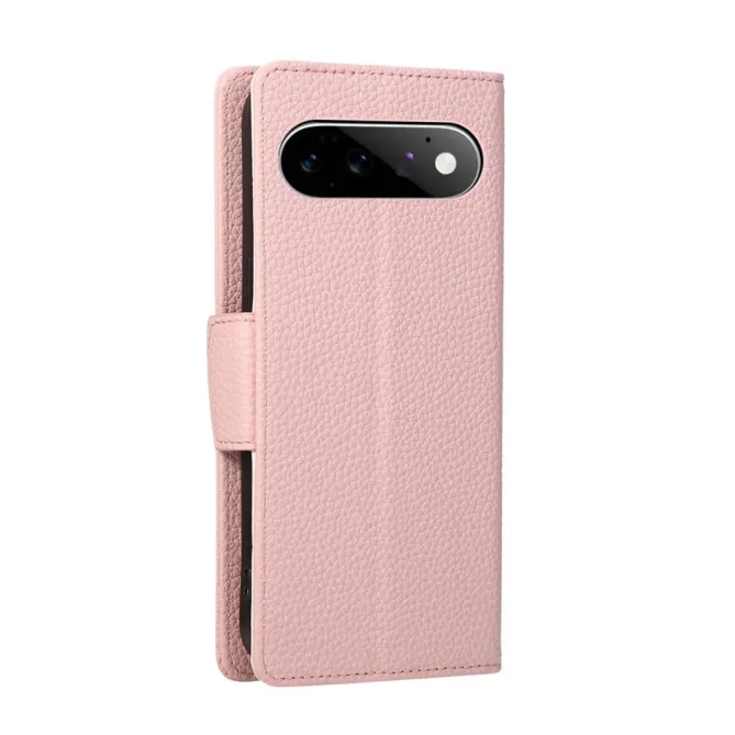 Housse Google Pixel 11 Pro zippée bicolore avec dragonne