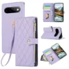 Housse Google Pixel 11 Pro zippée multi-cartes avec dragonne 3 cartes