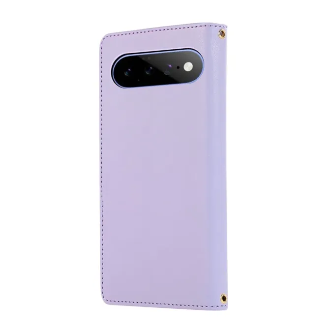 Housse Google Pixel 11 zippée multi-cartes avec dragonne 3 cartes