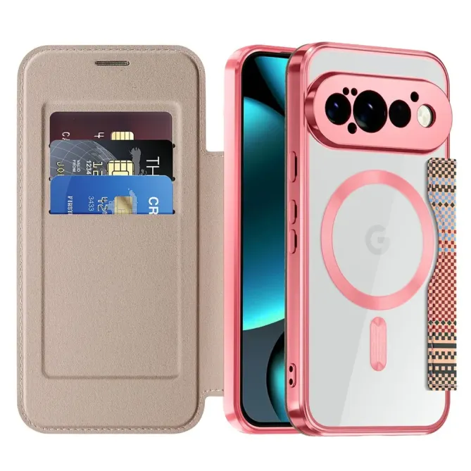 Housse Google Pixel 11 Pro anti-RFID avec rangements cartes
