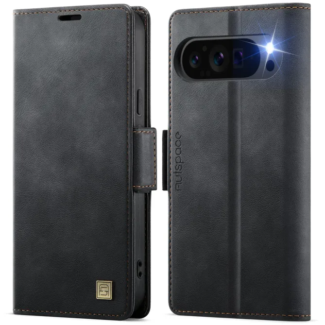 Housse Google Pixel 11 Pro XL AUTSPACE A11 rétro anti-RFID