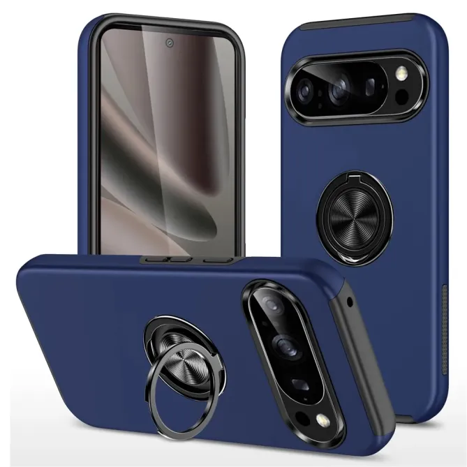 Coque Google Pixel 11 / 11 Pro antichoc avec anneau-support rotatif