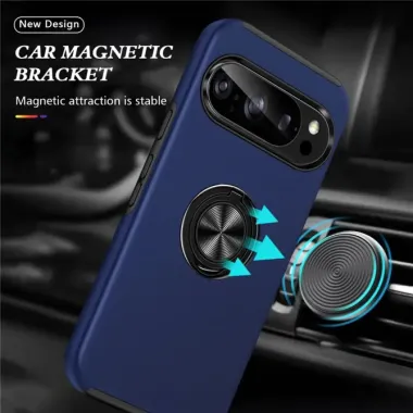 Coque Google Pixel 11 / 11 Pro antichoc avec anneau-support rotatif
