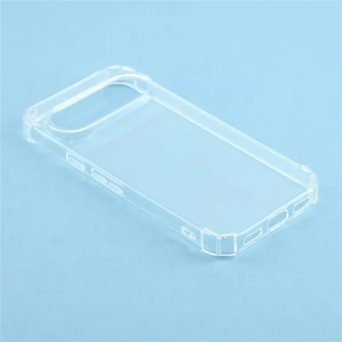 Coque Google Pixel 11 Pro XL transparente à coins renforcés en TPU