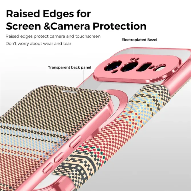 Housse Google Pixel 11 anti-RFID avec rangements cartes