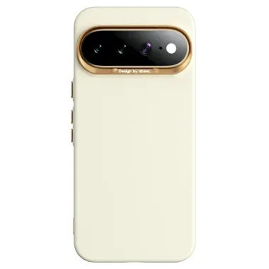 Coque Google Pixel 11 Pro XL ABEEL magnétique effet silicone en silicone liquide et polycarbonate