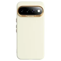 Coque Google Pixel 11 Pro XL ABEEL magnétique effet silicone en silicone liquide et polycarbonate
