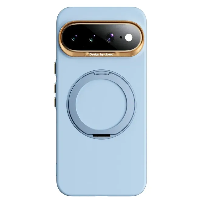 Coque Google Pixel 11 Pro XL ABEEL magnétique avec anneau-support rotatif