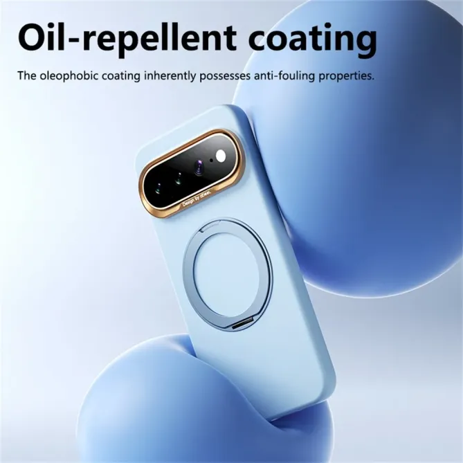Coque Google Pixel 11 Pro XL ABEEL magnétique avec anneau-support rotatif