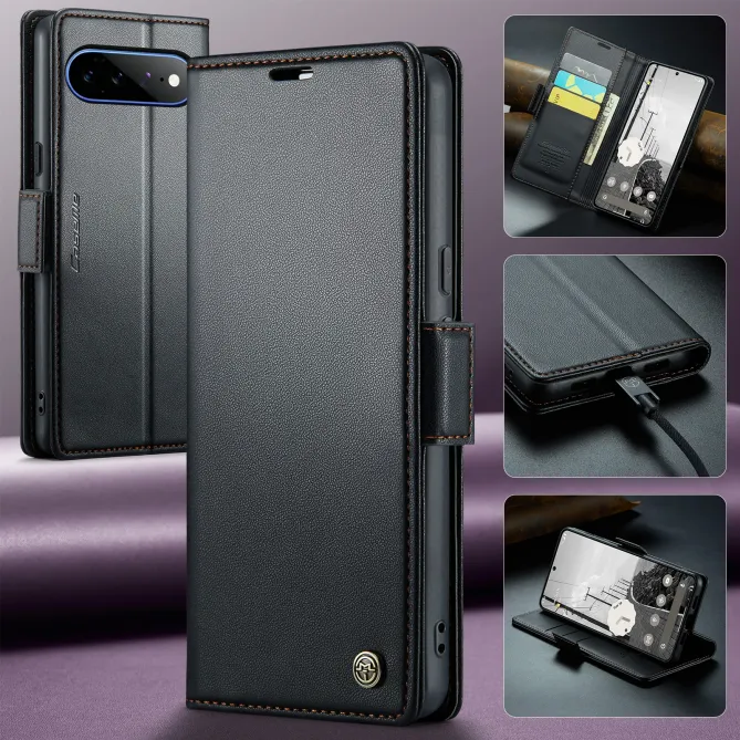 Housse Google Pixel 11 Pro XL CASEME 023 anti-RFID grainée