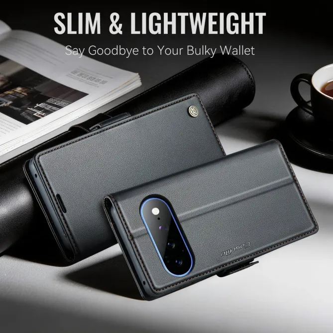 Housse Google Pixel 11 Pro XL CASEME 023 anti-RFID grainée