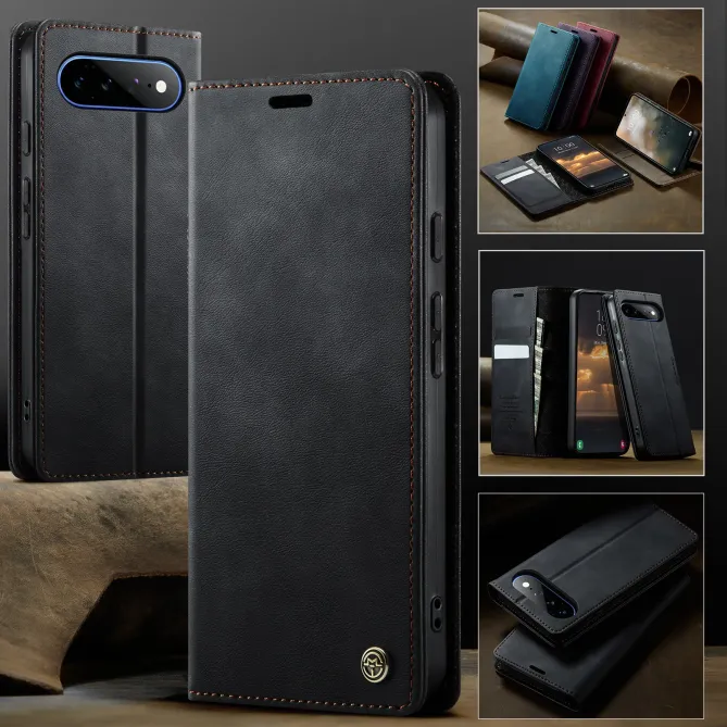 Housse Google Pixel 11 Pro XL CASEME 033 anti-RFID à finition cirée
